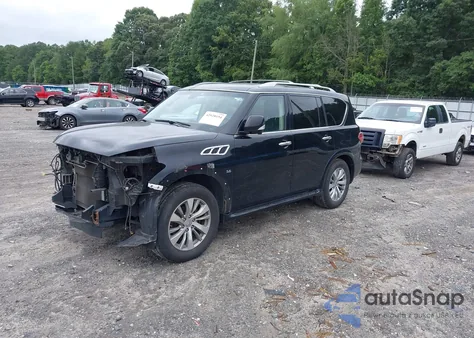 2017 Infiniti Qx80 from USA, damaged, VIN JN8AZ2NF8H9642755